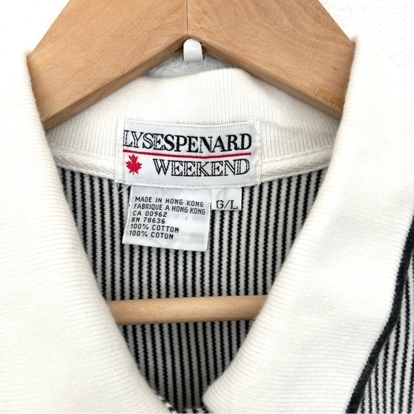 Vintage Matching Set 2-Piece Top and Pant Set Lysespenard Weekend Canada Large - Picture 4 of 14